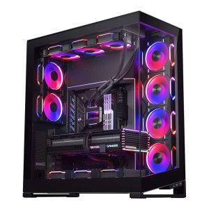 Giian PC da gaming Case: Phanteks NV Series NV7 Nero con ventole Phanteks D30 PWM 120 (regular e reverse) Cpu: Ryzen 7 7800X3D Dissipatore: Phanteks Glacier One 360D30 Scheda Madre: MSI Mag X670E Tomahawk WiFi con sleeve cable bianchi RAM: G.Skill Trident Z5 Neo RGB 32GB 2x16GB DDR5 6000MHz CL30 expo SSD M.2: Samsung 990 PRO 1TB Scheda Video: Gigabyte gaming oc RX 7900 XTX 24GB PSU: Corsair RM1000e 1000W 80 PLUS Gold